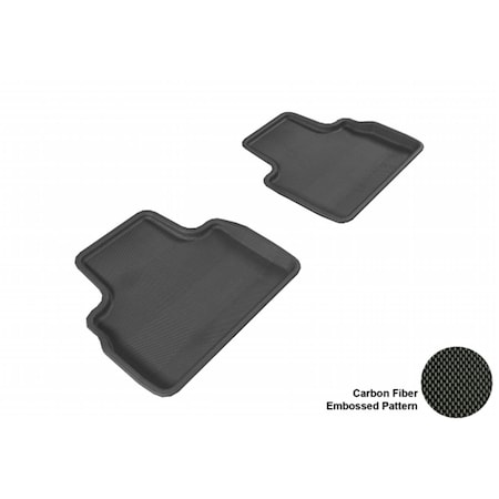 3D Maxpider INFINITI FX35/50/50S 2009-2013 KAGU BLACK R2 Floor Mat L1IN00321509